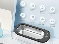 Tiptop home ultrasone reiniger - afbeelding 6 van  6