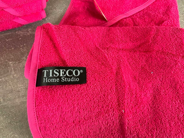 Tiseco badhanddoek kind 75 x 75 cm (16x) - afbeelding 3 van  4