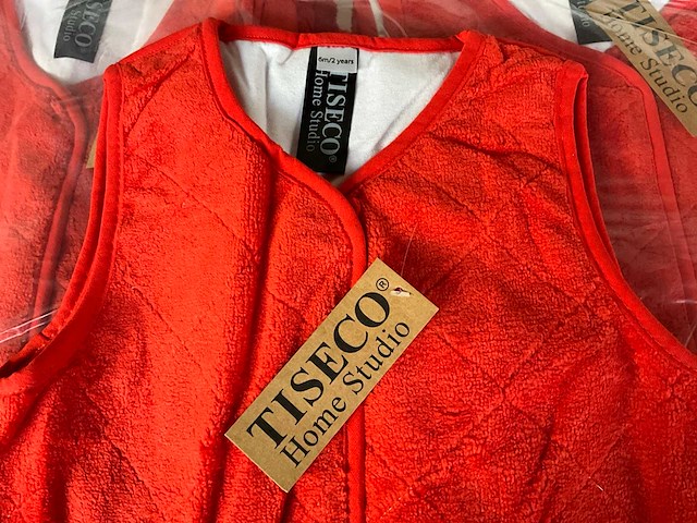 Tiseco kinder slaapzak mouwloos 6 maanden/2 jaar (12x) - afbeelding 2 van  5