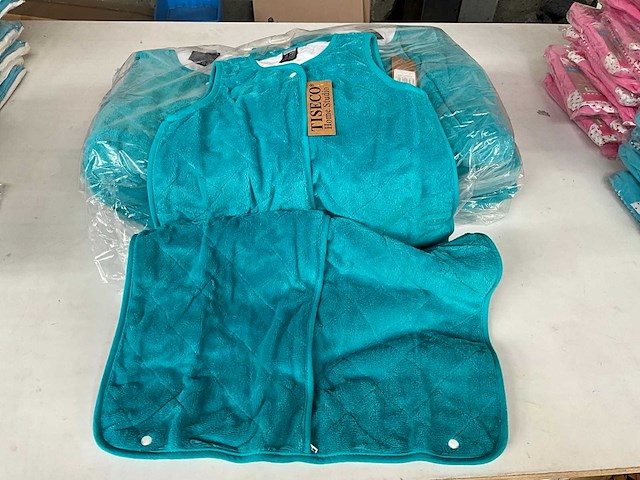 Tiseco kinder slaapzak mouwloos 6 maanden/2 jaar (12x) - afbeelding 1 van  5