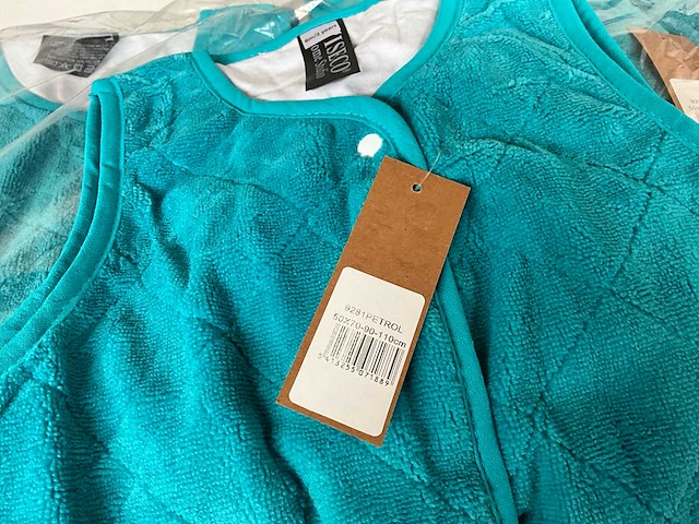 Tiseco kinder slaapzak mouwloos 6 maanden/2 jaar (12x) - afbeelding 2 van  5