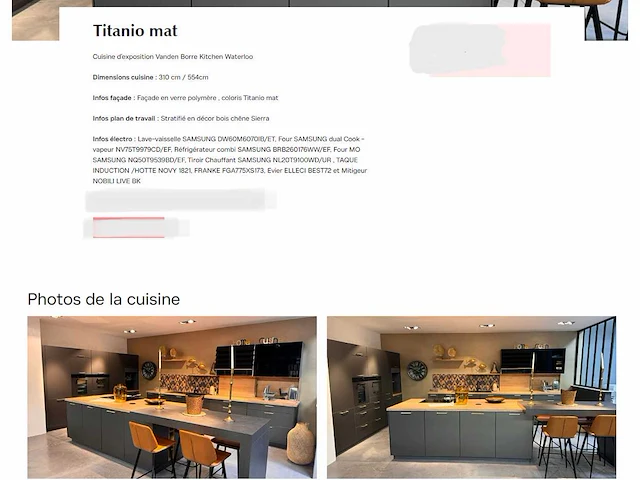 Titanio mat - toonzaal keuken - afbeelding 7 van  7
