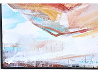 Tjarko ten have - intiem moment - olie op doek - 125x160 cm - 1986 - afbeelding 11 van  14