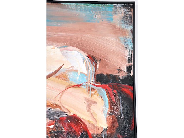 Tjarko ten have - intiem moment - olie op doek - 125x160 cm - 1986 - afbeelding 13 van  14