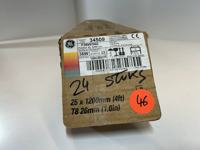 Tl lampen divers 36w (38st) (lot 46-47) - afbeelding 1 van  1