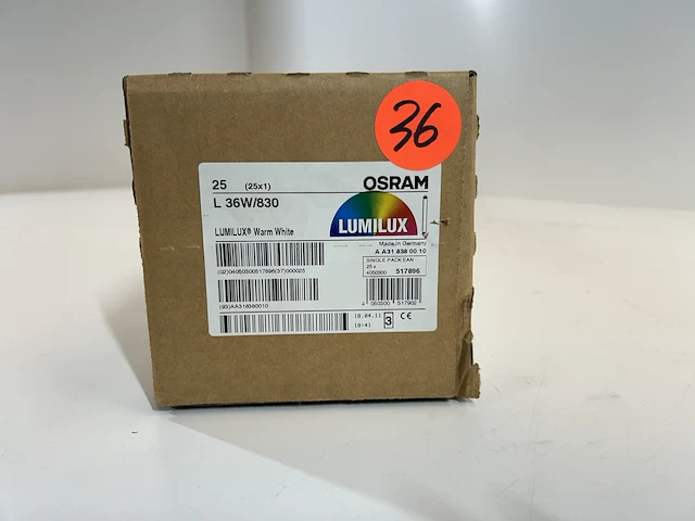 Tl lampen osram 36w/830 (75 st) - afbeelding 1 van  1