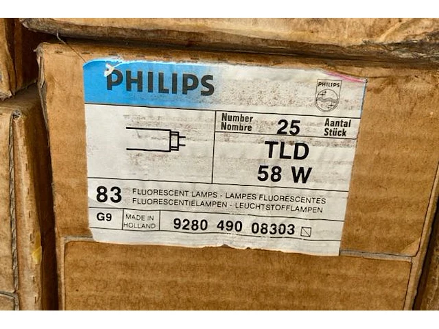 Tl lampen philips - afbeelding 2 van  3