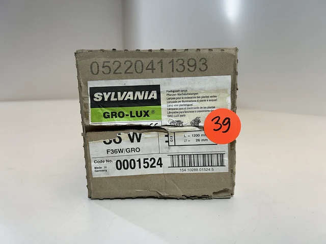 Tl lampen sylvania gro-lux 36w (21st) - afbeelding 2 van  2