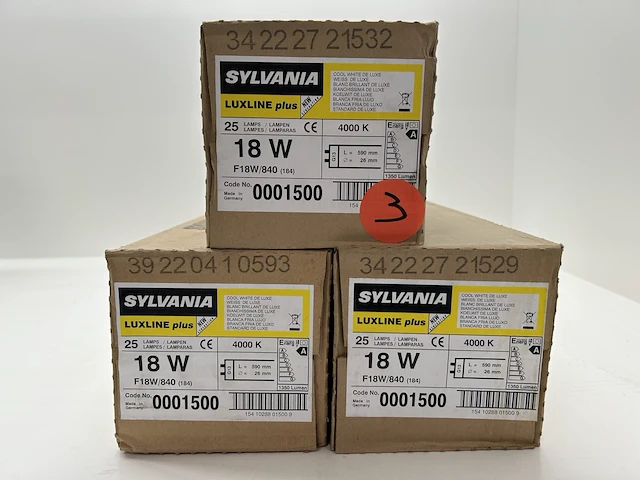 Tl lampen sylvania luxline plus f18w/840 - afbeelding 2 van  2