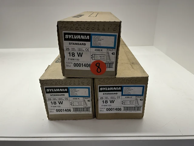 Tl lampen sylvania standard f18w/133 - afbeelding 1 van  2