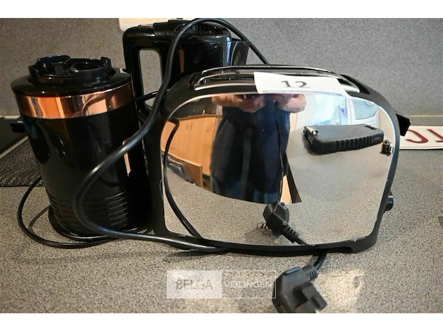 Toaster hyser type yt6001ks 750w en waterkoker - afbeelding 2 van  4
