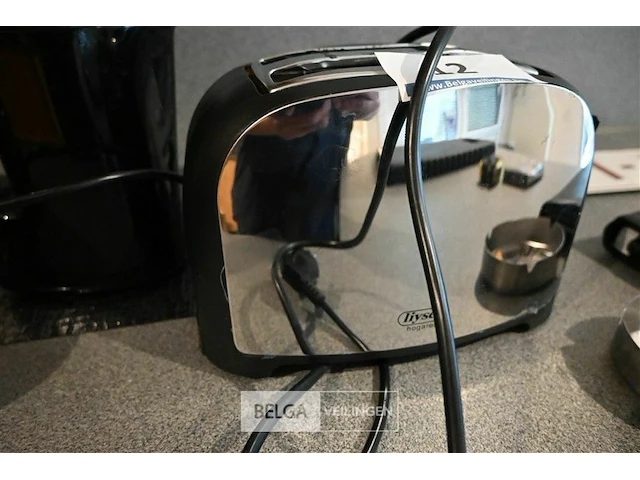 Toaster hyser type yt6001ks 750w en waterkoker - afbeelding 4 van  4