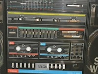 Tobishi retro radio dubbel cassette p2000 - afbeelding 2 van  6