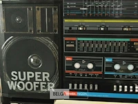 Tobishi retro radio dubbel cassette p2000 - afbeelding 2 van  5