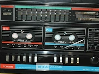 Tobishi retro radio dubbel cassette p2000 - afbeelding 3 van  5