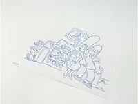 Todd aaron smith, simpsons familietekening, circa 2014 - afbeelding 2 van  6