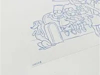 Todd aaron smith, simpsons familietekening, circa 2014 - afbeelding 4 van  6