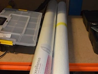 Toegangsdeur, elektrische onkruidverdelger powerplus powxg6611, pvc vakkendoos, 2 rollen glasvezel behangpapier - afbeelding 9 van  9