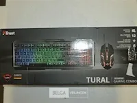Toestenbord & muis trust qwerty - afbeelding 1 van  3