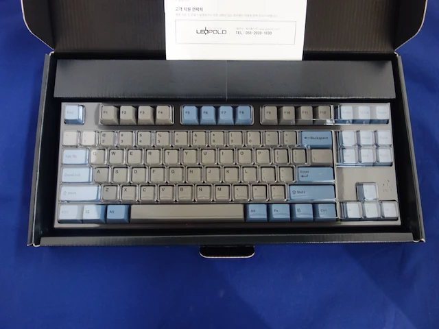 Toetsenbord leopold 87 keys - afbeelding 2 van  2