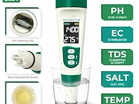 Toffcaea 5-in-1 zoutwatertester - afbeelding 4 van  4