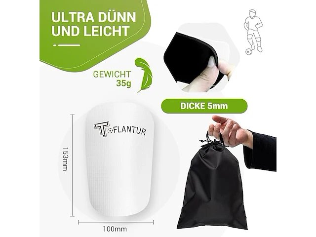 Toflantur scheenbeschermers - afbeelding 2 van  3