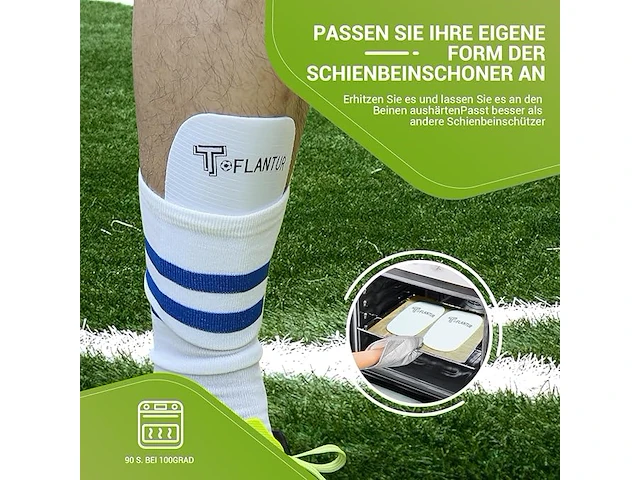 Toflantur scheenbeschermers - afbeelding 3 van  3