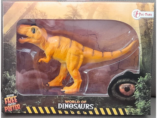 Toi-toys dinosaurus grijs - afbeelding 1 van  3