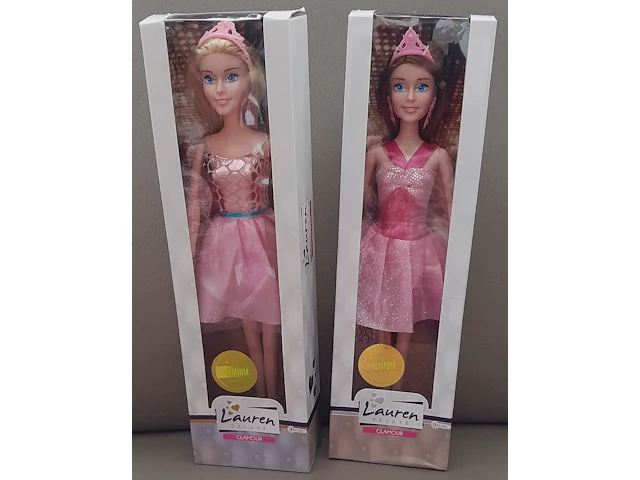 Toi-toys fashion pop lauren deluxe: 2 stuks - afbeelding 1 van  3