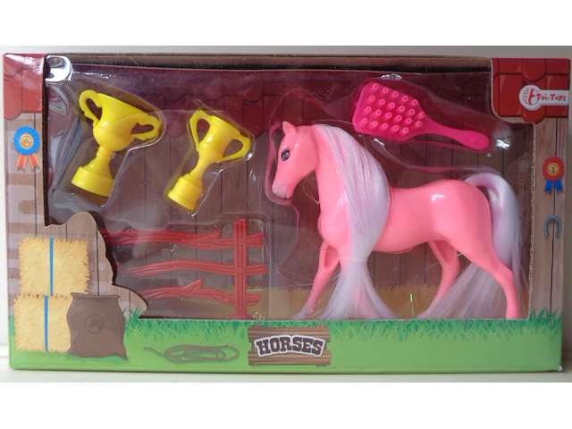 Toi-toys horse: paard met beker - afbeelding 1 van  3