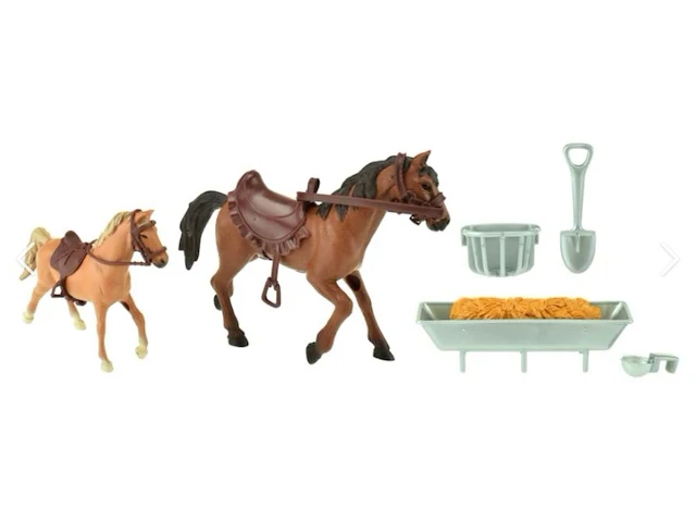 Toi-toys horses pro paarden speelset met accessoires - afbeelding 3 van  5