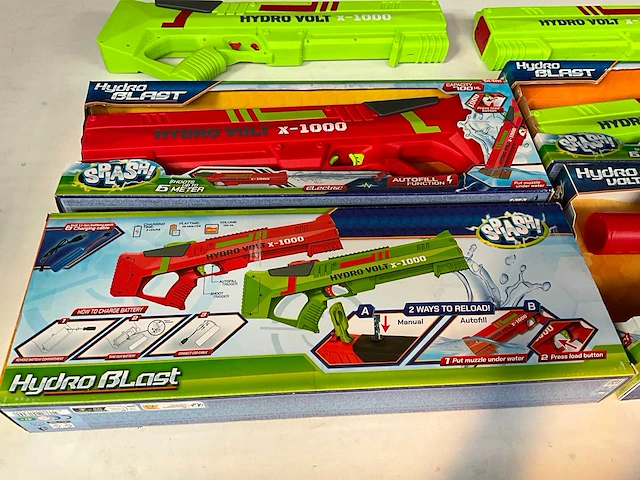 Toi-toys hydroblast elektrisch waterpistool (6x) - afbeelding 6 van  9