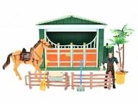 Toi-toys paardenstal met verzorger 10-delig - afbeelding 3 van  7