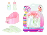 Toi-toys potje, drinkfles en luier voor baby pop - afbeelding 3 van  7