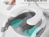 Toiletbril met opstapje voor kinderen - afbeelding 2 van  5