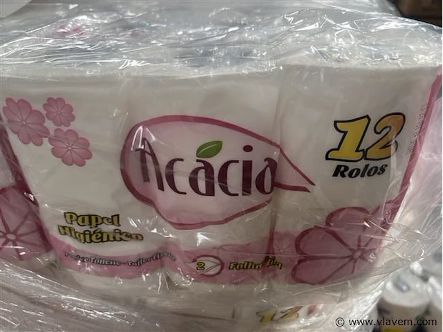 Toiletpapier, pak van 9 x 12 rollen - afbeelding 1 van  2