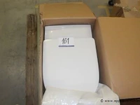 Toiletpot villeroy & boch + spoelbak ideal - afbeelding 1 van  3