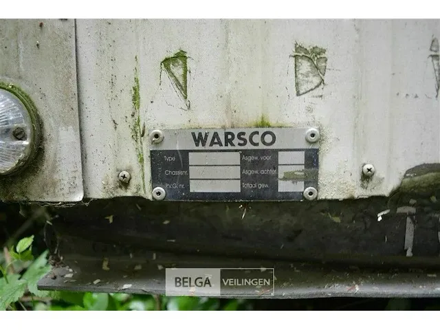 Toiletwagen warsco - afbeelding 39 van  50