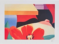 Tom wesselmann (cincinnati 1931-2004) lage instel - met certificaat