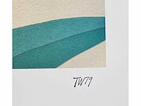 Tom wesselmann (cincinnati 1931-2004) lage instel - met certificaat - afbeelding 2 van  8