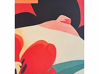 Tom wesselmann (cincinnati 1931-2004) lage instel - met certificaat - afbeelding 3 van  8