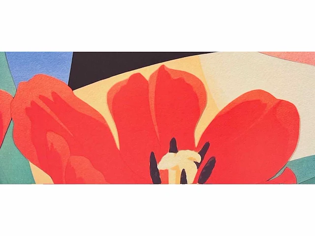 Tom wesselmann (cincinnati 1931-2004) lage instel - met certificaat - afbeelding 4 van  8
