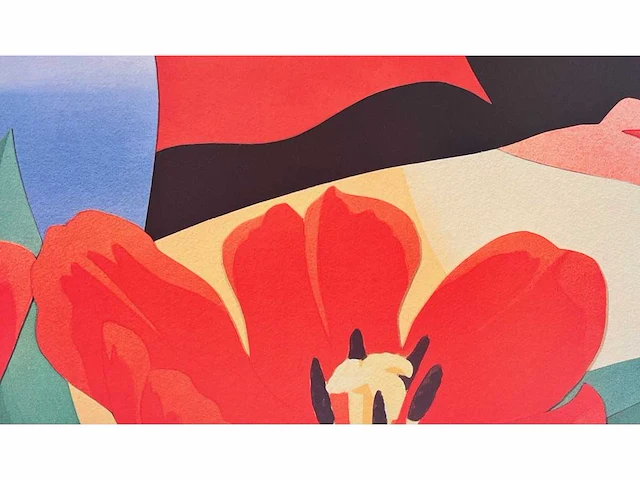 Tom wesselmann (cincinnati 1931-2004) lage instel - met certificaat - afbeelding 6 van  8