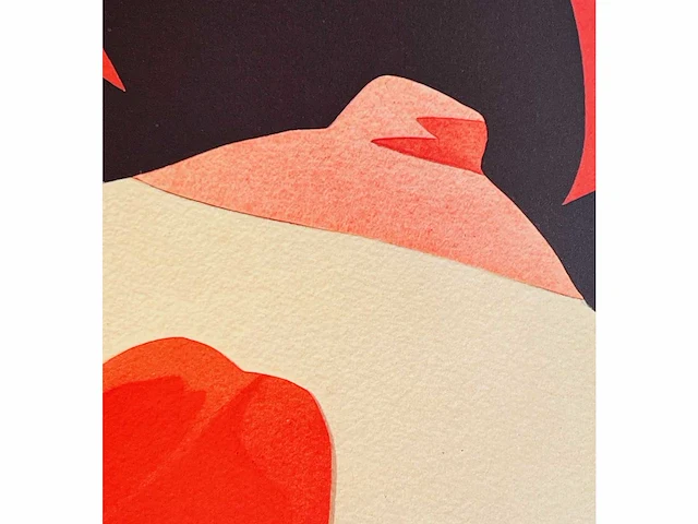 Tom wesselmann (cincinnati 1931-2004) lage instel - met certificaat - afbeelding 7 van  8