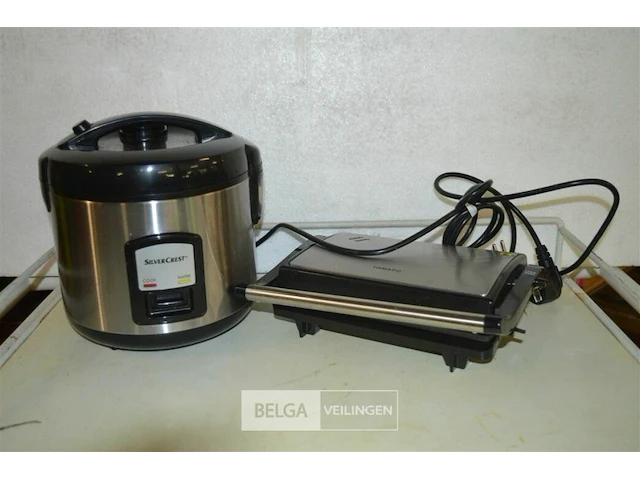 Tomado grill , silver crest rijstkoker - afbeelding 1 van  5