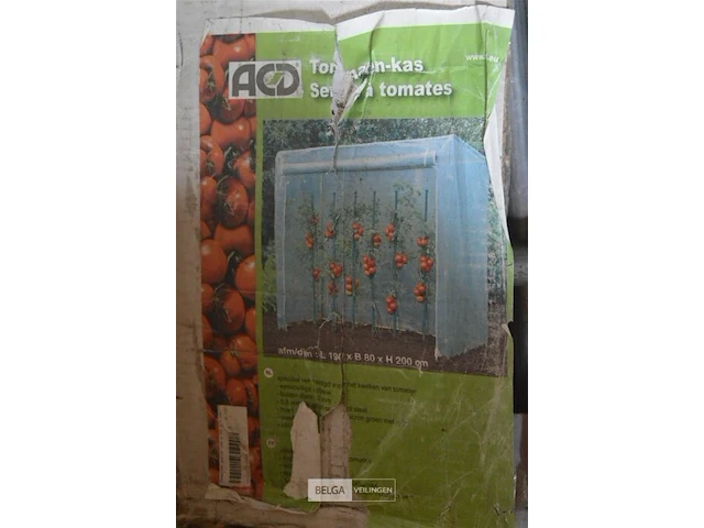 Tomaten serre l190 x b80 x h200 cm - afbeelding 2 van  2