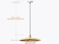 Tomons hanglamp, eettafel, plafondlamp - afbeelding 2 van  2