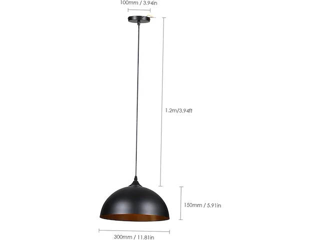 Tomshine hanglamp 2 stuks - afbeelding 2 van  3