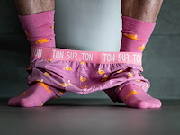 Ton sur ton - boxershort + kousen - bananas - afbeelding 2 van  5