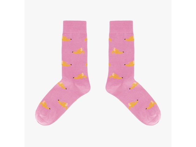 Ton sur ton - boxershort + kousen - bananas - afbeelding 4 van  5